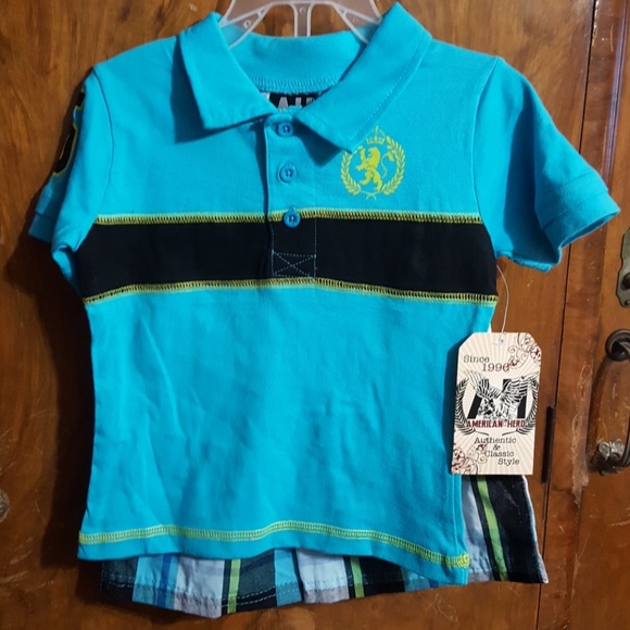 3 Little Boys Short Sets - Picture 1 of 8